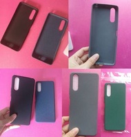 包郵 Sony Xperia phone case💕Xperia 10 III/10 II/10/1 III/1 II/1/XZ1/XZ2/XZ2/XA3/XA3 ultra💕索尼純色磨砂手機殼💕歡迎