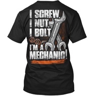 Creative My Hands Are Dirty Mechanic T-Shirt Hand Overalls Worker Shirt 2025 New Style Fun Spoof Dai