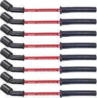 Moroso 73754 IGNITION SPARK PLUG WIRE SET, ULTRA 40, 8.5MM, MULTI ANGLE BOOT, RED, GM GEN V LT1/LT4 