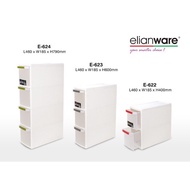 Elianware Multiporpose Box Drawer / Kitchen Storage Box Drawer [2 Tier / 3 Tier / 4 Tier]