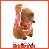 [Finevips] Capybara Stuffed Animal Bedroom Decoration for Children Teens Gifts
