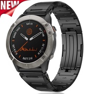 Luxury metal strap  Compatible for Garmin Watch Fenix 8 7X 7 Solar 6x Pro/Fenix 6Pro/Fenix6 Replacem