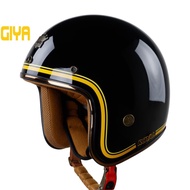 Nón bảo hiểm 3/4 đầu Royal M20C tem LINE VÀNG