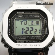 CASIO G-Shock GMW-B5000D-1JF Silver Bluetooth Full Metal Men's Watch New in Box