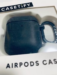 Casetify AirPods case black 磨砂黑 保護殼 全新正貨