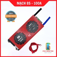 8S circuit (24V) 100A DalyBMS protective battery LifePO4 3.2V original Daly