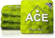 CornholeAce Dual Aces - Yellow (Set of 4 Bags) - ACE Pro Stamped