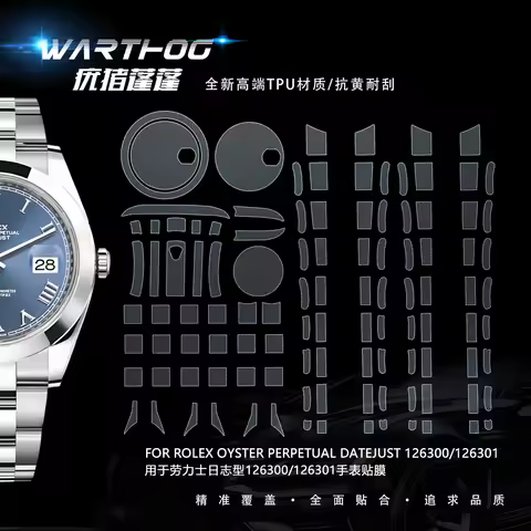 Suitable For Rolex Rolex Oyster Constant Motion 126300 Watch Film 41 Dial 126301 Buckle Protective F