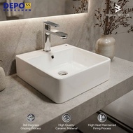 Blackwhite Modern Ceramic Bathroom Washbasin BW Kagami