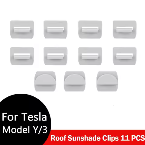 2026 For Tesla Model Y Juniper Model 3 Highland Sunshade Clips Sunroof Sunshade Roof Shade Insert Cl