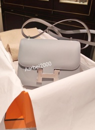 Hermes constance 19/ constance mini木偶灰