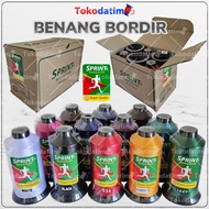 [PER 6 PCS] SPRINT Polyester Embroidery Thread 120D/ 2 6300 Meters Wholesale