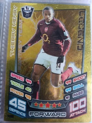 Thierry Henry Topps Match Attax EPL 2012/13 Legend - Arsenal