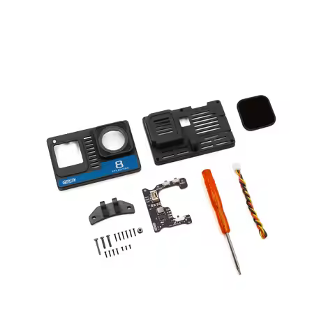 Instock GEPRC Naked GoPro Hero 8 Case with BEC Board Parts