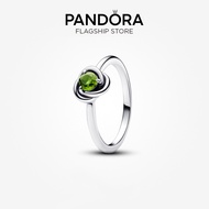 Pandora August Birthstone Eternity Circle Ring