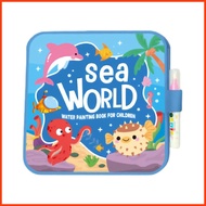Water Doodle Book Painting Learning Toys with Pen Water Doodle Book Toys for Children Travel Boy Bir