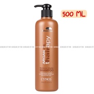 Set คู่ 500ml Cynos Argan Oil thairapy Moisture Vitality Shampoo&Conditioner 500 ml ผมแห้งเสีย จากกา