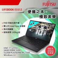 FUJITSU - LIFEBOOK E5512K70B Made In Japan 15.6" FHD Notebook