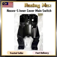 Yamaha Nouvo S NouvoS Nouvo-S Centre Inner Cover Leg Shield Main Pipe Main Switch Center Cover Black Hitam Kaver Local