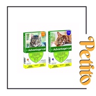 Bayer Advantage Cat Spot On / 0.4ml x 4 pipet / 0.8ml x 4 pipet