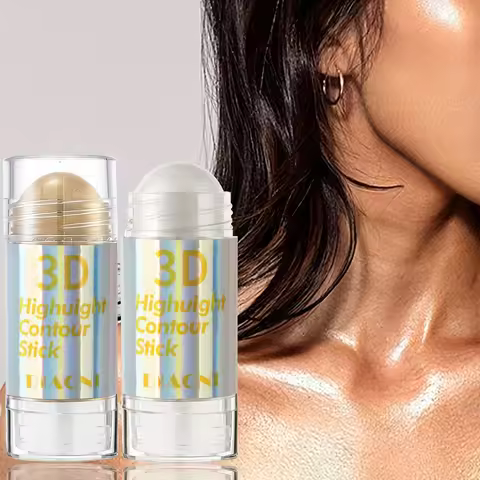Shimmer Blush Stick Water Light Highlighter Stick Make Up Face Body Glitter Illuminator Cosmetics Fa