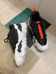 近全新 Puma Trailfox OVERLAND MTS Black 鋸齒鞋 黑白 休閒鞋 時尚 球鞋 布鞋 包鞋 23.5 37.5