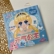 Sticker Book | Change Makeup Skills Sticker Book | Children's Makeup Toys | DIY Face Makeup Stickers