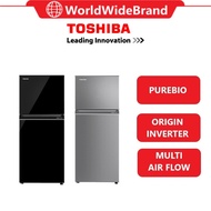 [TANGKAK] Toshiba 310L Inverter Refrigerator GR-RT320WE-PMY l Toshiba 360L Inverter Fridge GR-RT416W