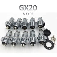 GX20 Series Metal Connector (2P, 3P, 4P, 5P, 6P, 7P, 8P, 9P, 10P, 12)