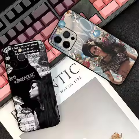 Singer Rehab Amy Winehouse Phone Case Silicone Soft For IPhone 17 16 15 14 13 12 11 X XR Plus Pro Ma