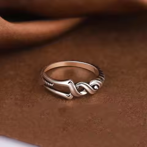 Anime Spear Of Longinus Ring Vintage Unisex Adjustable Opening Cosplay Rings Party Jewelry Accessori