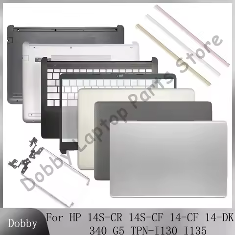 New For HP 14-CF 14-DK 14S-CR 14S-CF 340 G5 240 G8 245 G8 TPN-I130 TPN-I135 Laptop LCD Back Cover To