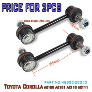 (2pcs)TOYOTA COROLLA AE101 AE111 AE100 EE90 CE110 / REAR STABILIZER LINK 48830-20010 48830-32010