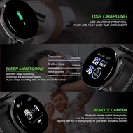 2025 New D18 Multifunctional Smart Watch Men & Women Bluetooth Connected Phone Music Fitness Sports 