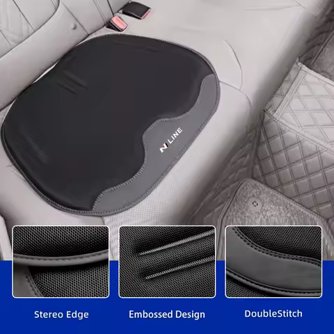 Car Summer Ice-Silk Seat Cover Apple-Shaped Cushion Interior Accessories For Hyundai N Line Performa