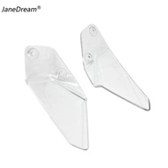 JaneDream อุปกรณ์กันลมกระจกรถจักรยานยนต์2ชิ้นที่กันลมสำหรับ BMW R1200GS ผจญภัย R1250GSA LC R1200GS A