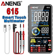 JAYA ANENG Alat cek kabel aliran listrik putus Digital Multimeter Touchscreen NCV 6000 Count 700mAh