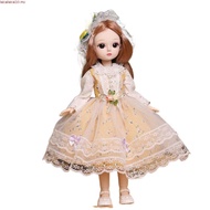 30cm Princess BJD Doll Changeable Gift Box Set Girls Role Playing Toys Birthday Gift For 4-6 Years O