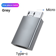 Ecily USB 3.0 Type-C Bộ chuyển đổi OTG Loại C USB C nữ sang Micro USB nam Bộ chuyển đổi cho Macbook 