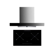 FOTILE ชุดเซ็ทเครื่องดูดควัน EMG9036 เตาอินดักชั่นฝัง EIG72205