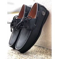 [READY STOCKS] LOAFER TIMBERLAND ALL BLACK NEW