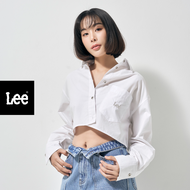 LEE เสื้อเชิ้ตแขนยาวผู้หญิง คอลเลคชั่น Lee Pink Crop รุ่น LE F324WSHLN41