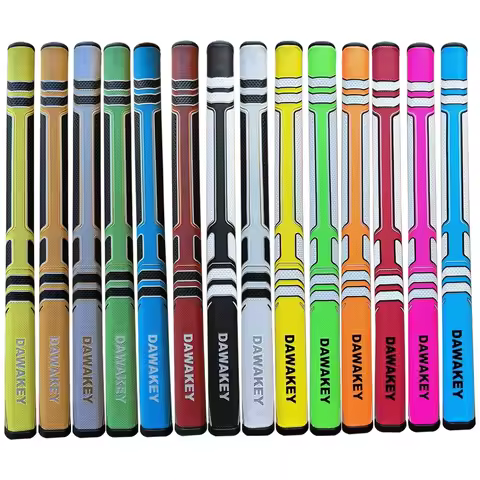 17 Inch Push Rod Golf Club Grip PU Putter Handle for Golfing