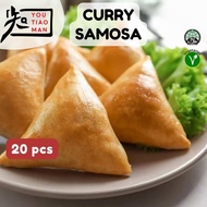 Vegetarian Curry Samosa (mini) frozen samosa / Halal Frozen Food