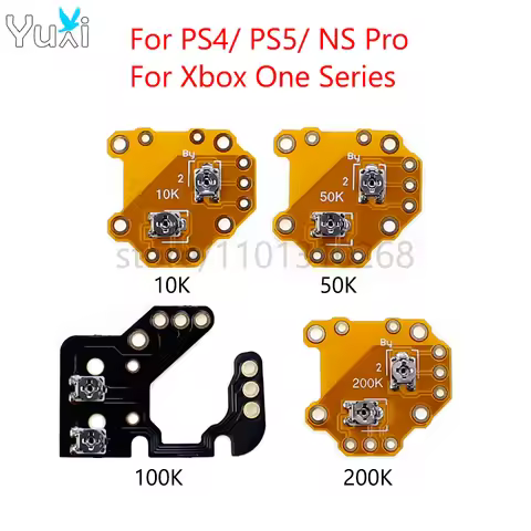 YuXi 1pc For PS4 PS5 Controller Analog Stick Drift Fix Module Replacement For Xbox One Series X S Ga