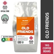 Jewel Coffee Old Friends - Coffee Beans 1kg (Halal Certified)