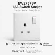 Honeywell /MK 13A EW2757 SWITCH SOCKET OUTLET