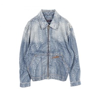 [Used] LOUIS VUITTON denim jacket LV x YK All-over pumpkin RM232H YN3 HOA30W denim denim jacket men'