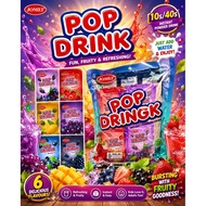 Pop Drink Fruit Powder Drink, 40 Sachets