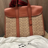 Coach Signature 印花公事包